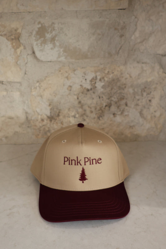 Pink Pine Trucker Hat